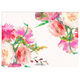 Watercolor Peonies Photo Birth Announcements Image 2 of 2